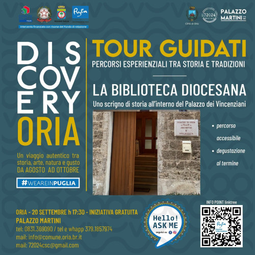 Tour Guidati - La biblioteca diocesana