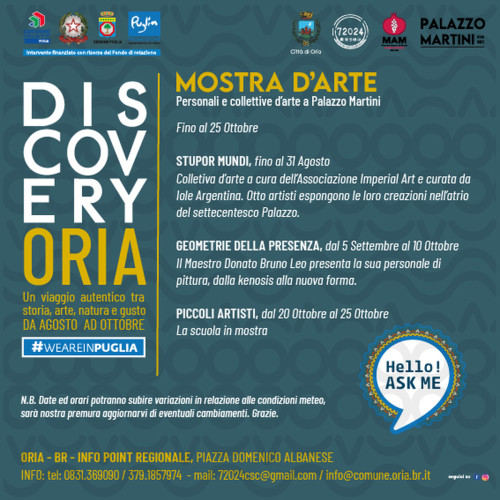 MOSTRA D'ARTE - Geometrie della presenza