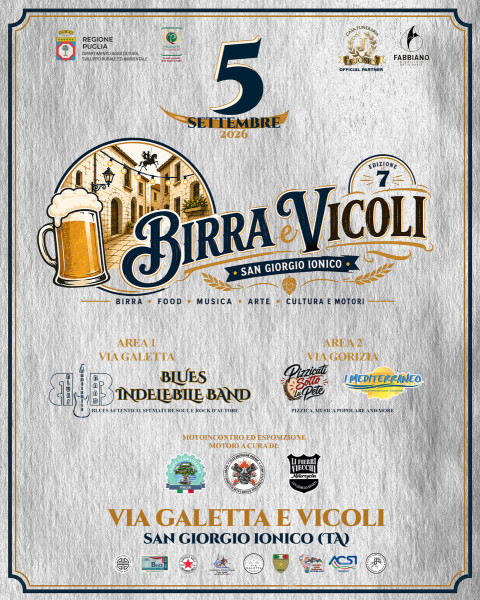 Birra e Vicoli - FESTA DELLA BIRRA Artigianale
