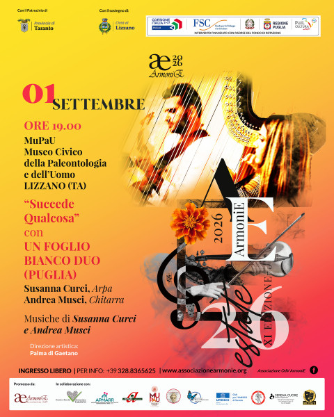 Il Foglio Bianco Duo  per ArmoniEstate XI ed