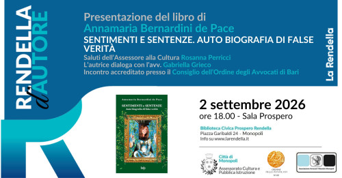 Rendella d’Autore: Annamaria Bernardini de Pace