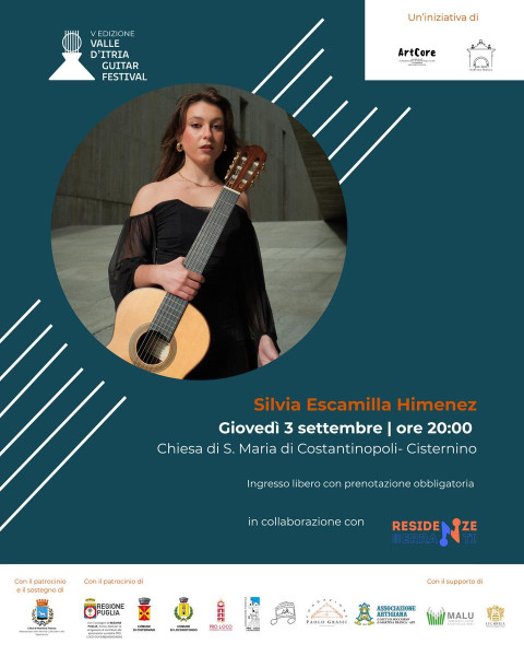 Concerto Chitarra Classica di Silvia Escamilla Jiménez - Valle d'itria Guitar Festival