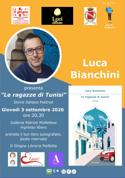 Luca Bianchini presenta Le ragazze di Tunisi