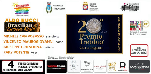 Aldo Bucci & Brazilian Groove - XX PREMIO TREBBIO