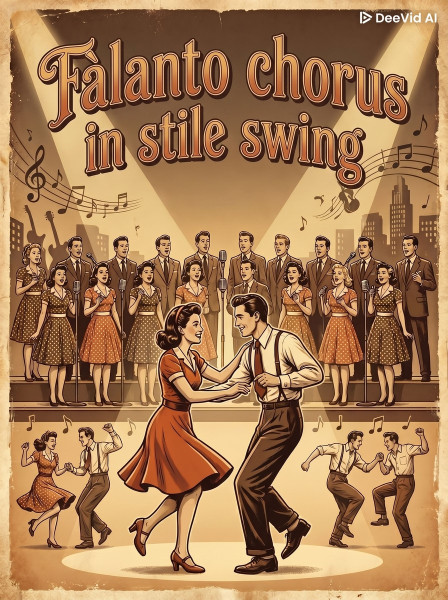 FÁLANTO CHORUS SWING NA PRAIA AO ENTARDECER (sulla spiaggia al crepuscolo)