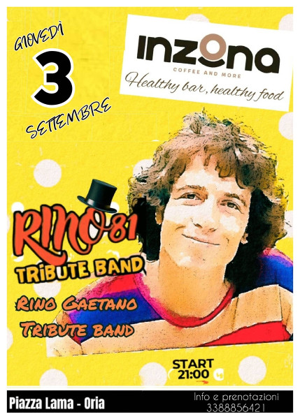 RINO81 (Rino Gaetano tribute band) live a INZONA
