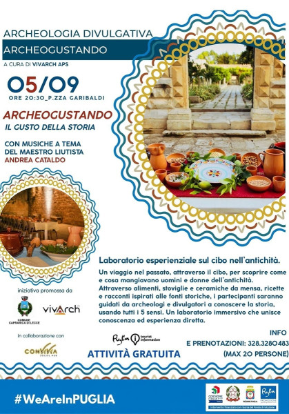 Archeogustando. Il gusto della storia