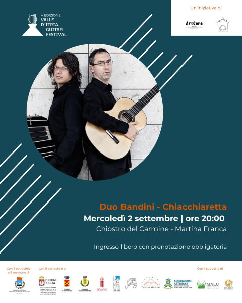Duo Bandini-Chiacchiaretta, Valle d'itria Guitar Festival