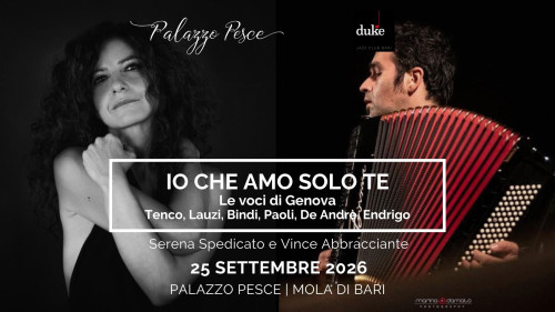 Io che amo solo te [Le voci di Genova Tenco, Lauzi, Bindi, Paoli, De Andrè, Engrigo]