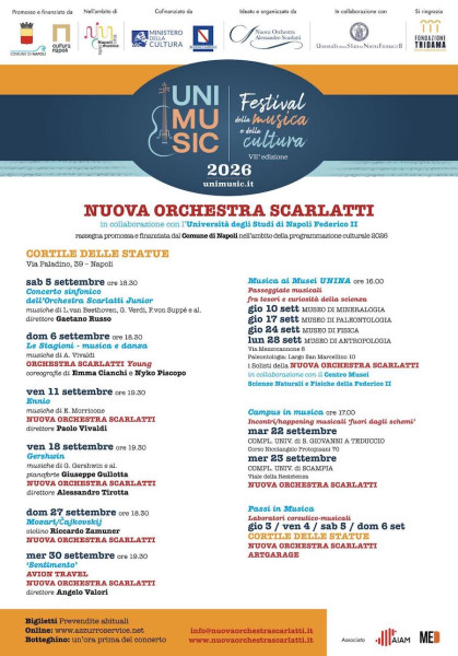 Concerto sinfonico dell’Orchestra Scarlatti Junior
