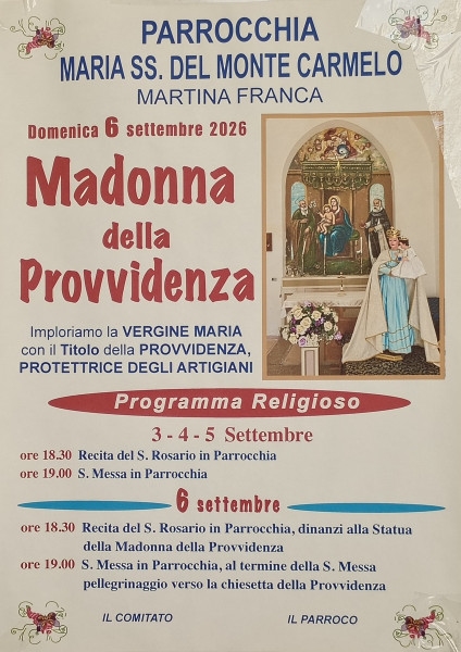 Festa della Madonna della Provvidenza