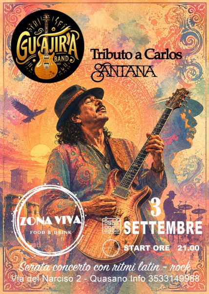 GUAJIRA BAND - Tribute Carlos Santana