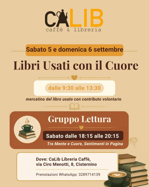 Libri Usati con il Cuore e Gruppo Lettura
