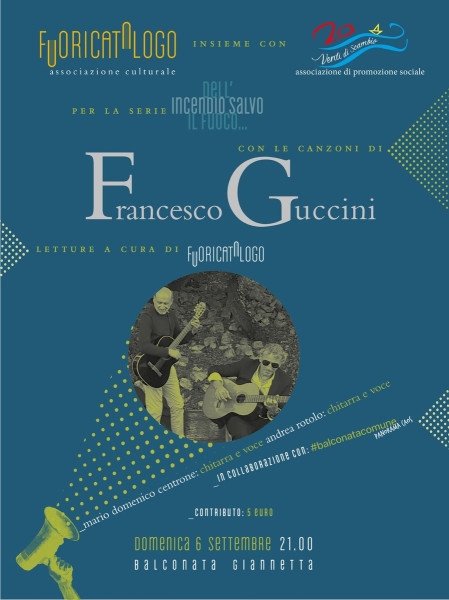 FRANCESCO GUCCINI  parole e musica in balconata