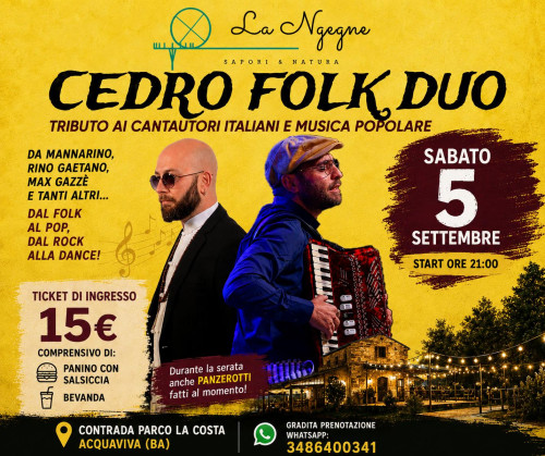 Cedro Folk Duo