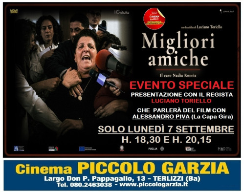 Presentazione film Migliori amiche di Luciano Toriello, in sala il Regista dialoga con Alessandro Piva