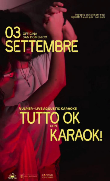 KaraOK - live acoustic karaoke con Vulpier