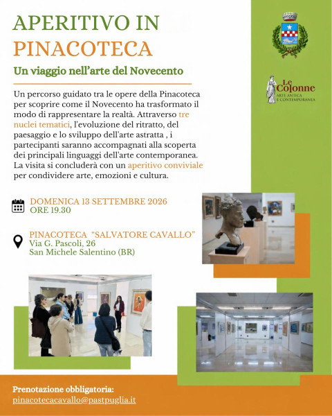 Aperitivo in Pinacoteca: un viaggio nell'arte del Novecento