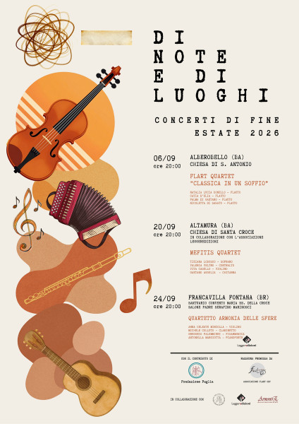 Di Note e di Luoghi- Concerti di fine estate