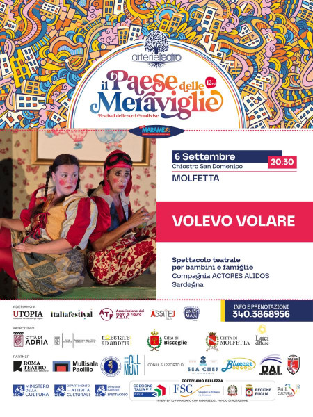 VOLEVO VOLARE - Il Paese delle Meraviglie festival