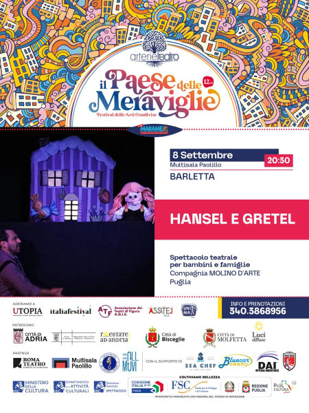 HANSEL E GRETEL a Il Paese delle Meraviglie - Marameo festival