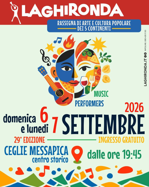 La Ghironda 2026 a Ceglie Messapica
