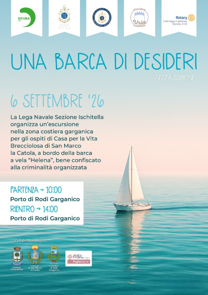 Una barca di desideri: solidarietà e legalità