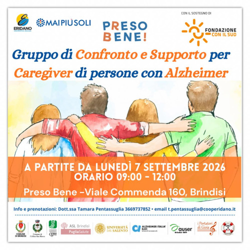 Gruppo di Confronto e Supporto per Caregiver di persone con Alzheimer