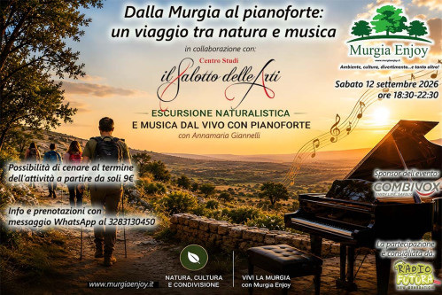 Dalla Murgia al pianoforte: un viaggio tra natura e musica