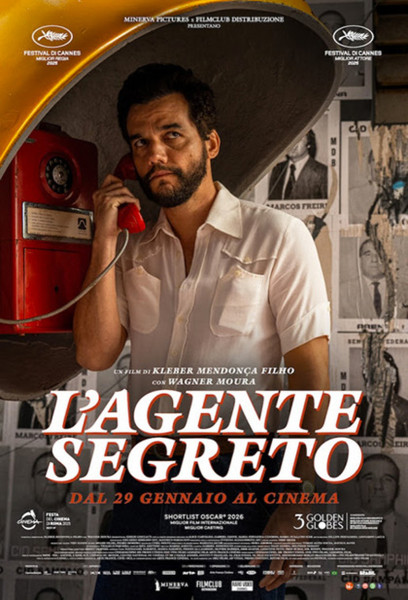 CinemaMondo- Film  L'AGENTE SEGRETO di Kleber Mendonca Filho  Brasile, Francia, 2026, 2h 41’