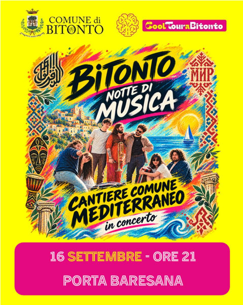 CANTIERE COMUNE MEDITERRANEO in concerto