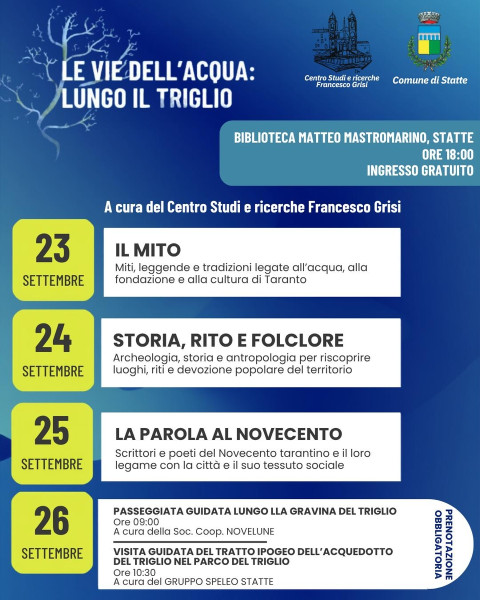 Le vie dell'acqua: lungo il Triglio