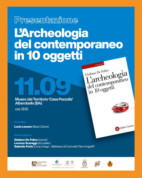 L'Archeologia del contemporaneo in 10 oggetti con Giuliano De Felice