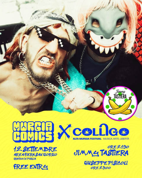 JIMMY TASTIERA | MURGIA COMICS x COLLIGO FESTIVAL