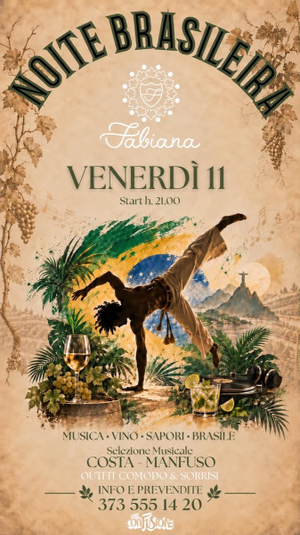 Serata Brasiliana in Vigna
