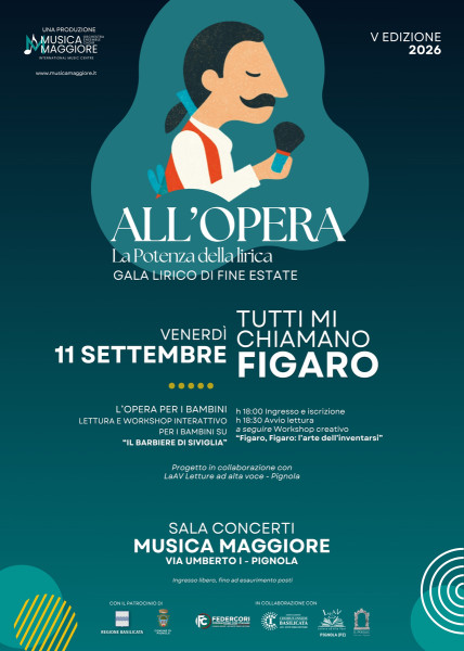 TUTTI MI CHIAMANO FIGARO - Laboratorio per bambini sull'opera Lirica