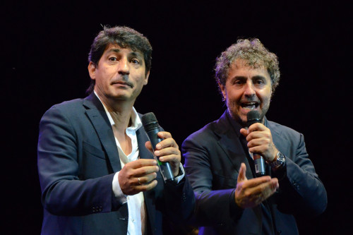Emilio Solfrizzi e Antonio Stornaiolo alla Festa del Grano