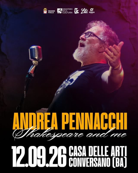 Andrea Pennacchi "Shakespeare and me"