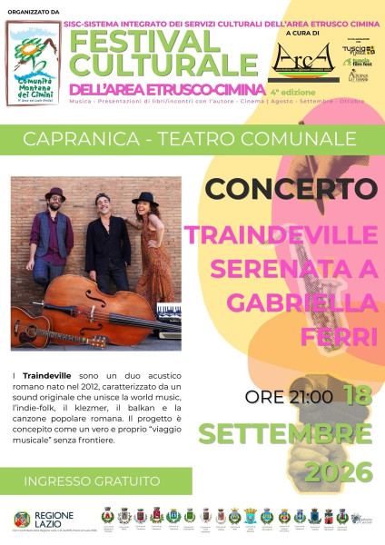 Buon compleanno a Gabriella Ferri! Traindeville in concerto