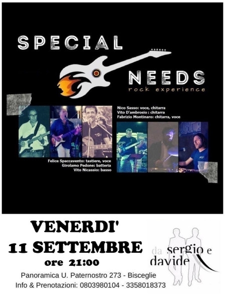 SPECIAL NEEDS Rock Experience