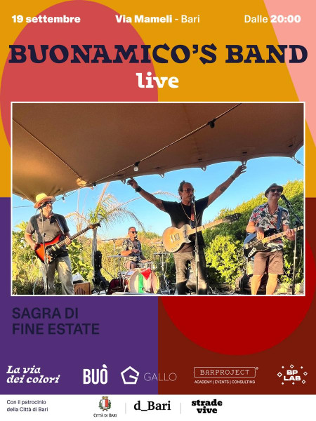 La Buonamico's Band Live alla Sagra di fine Estate