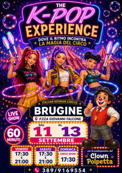 THE K POP EXPERIENCE DOVE IL RITMO INCONTRA LA MAGIA DEL CIRCO
