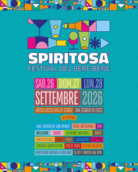 Spiritosa, a San Cesario il festival dedicato al bere bene e consapevole