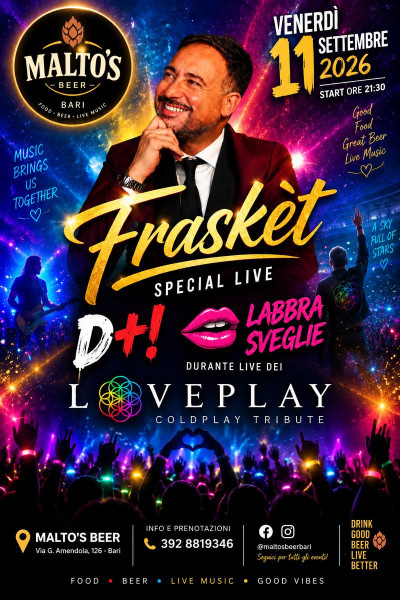 Fraskèt Special Live D+! e Labbra Sveglie
