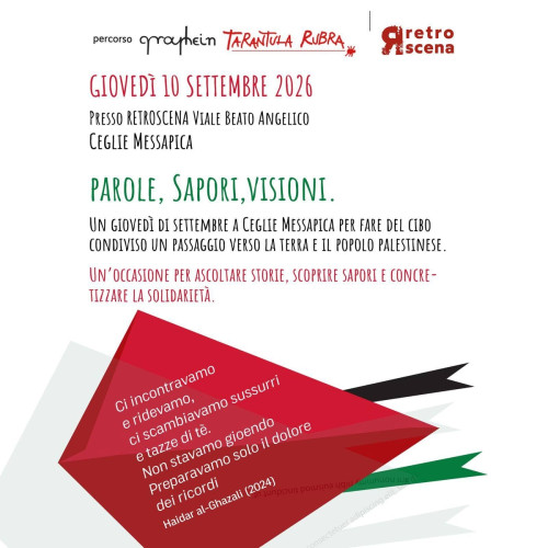 Parole, sapori, visioni