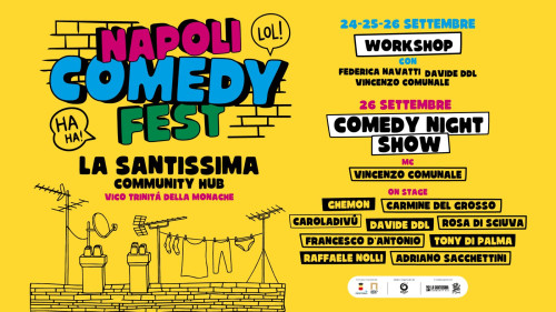 Comedy Fest con Vincenzo Comunale, Carmine Del Grosso e Ghemon