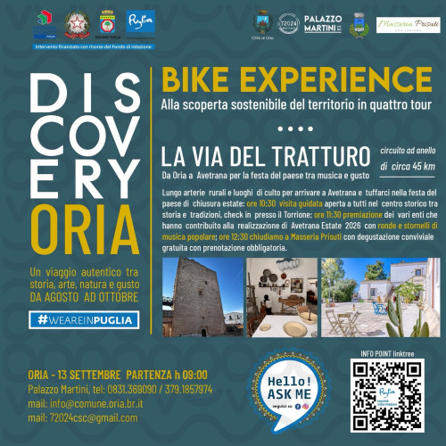 BIKE TOUR - La via del tratturo