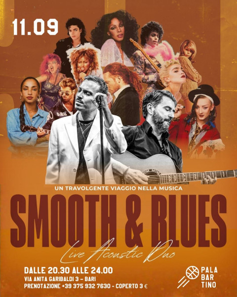Smooth & Blues al PalaBarTino