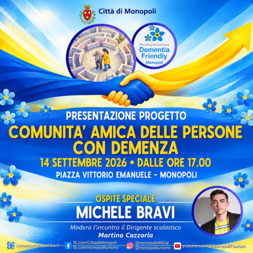 Michele Bravi per la Dementia Friendly Community
