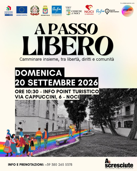 A PASSO LIBERO - Camminare insieme, tra libertà, diritti e comunità